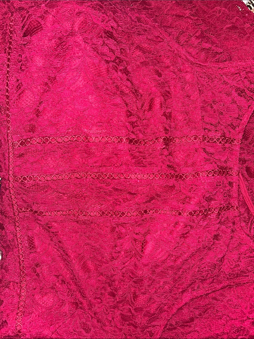 Women’s Red Spring Mini Dress - Picture 7 of 7